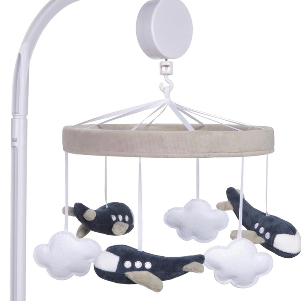 Airplane Baby Crib Mobile with Music ✈️ 🎶
